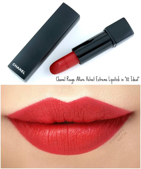 chanel allure velvet extreme review|rouge allure velvet shades.